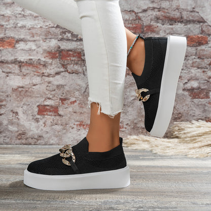 Cristina | Scarpe in rete traspirante con catena da